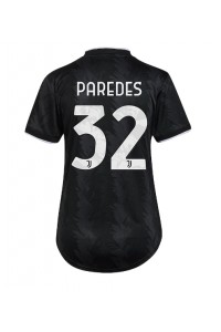 Juventus Leandro Paredes #32 Voetbaltruitje Uit tenue Dames 2022-23 Korte Mouw